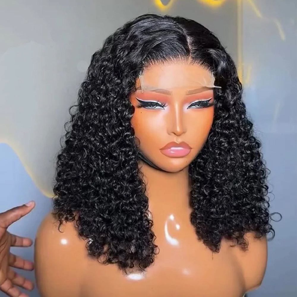 Lace Front Wigs - Parrucche in Capelli Umani Ricci Ondulati