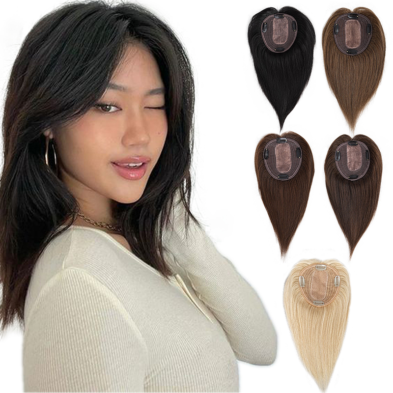 Seamless Clip In Hair Extensions Human Hair - Clip per retina per capelli da