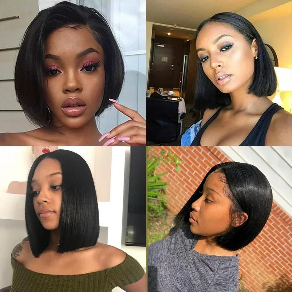 2026 NUOVE parrucche bob con f - Hd Lace Frontal Wig Human Hair Pre Plucked recensione e prezzo