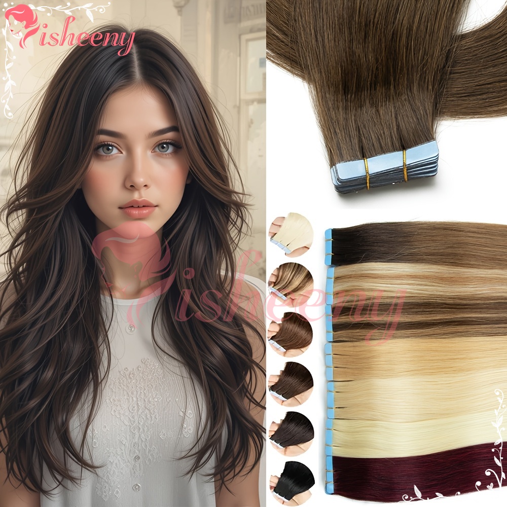Isheeny Extensioni per capelli - Invisible Tape In Extensions Real Hair recensione e prezzo