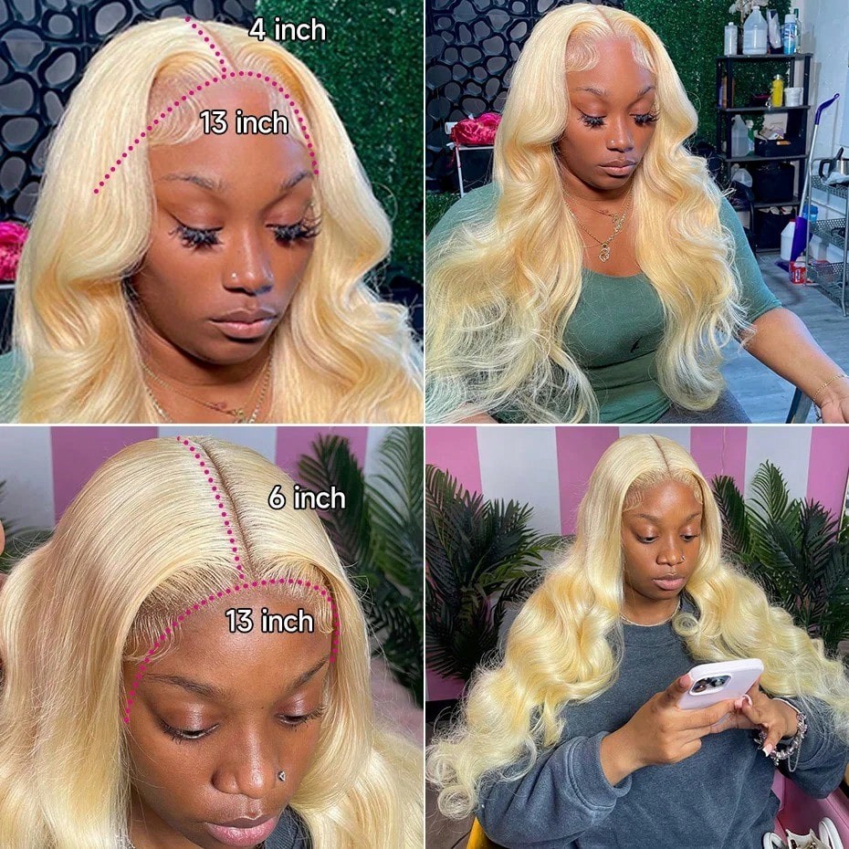 Parrucca 613 13x6 con pizzo fr - 613 Blonde Body Wave Lace Front Wig recensione e prezzo