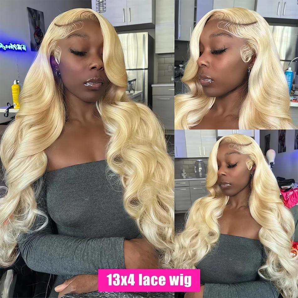Parrucche di capelli umani bio - 613 Blonde Body Wave Lace Front Wig recensione e prezzo