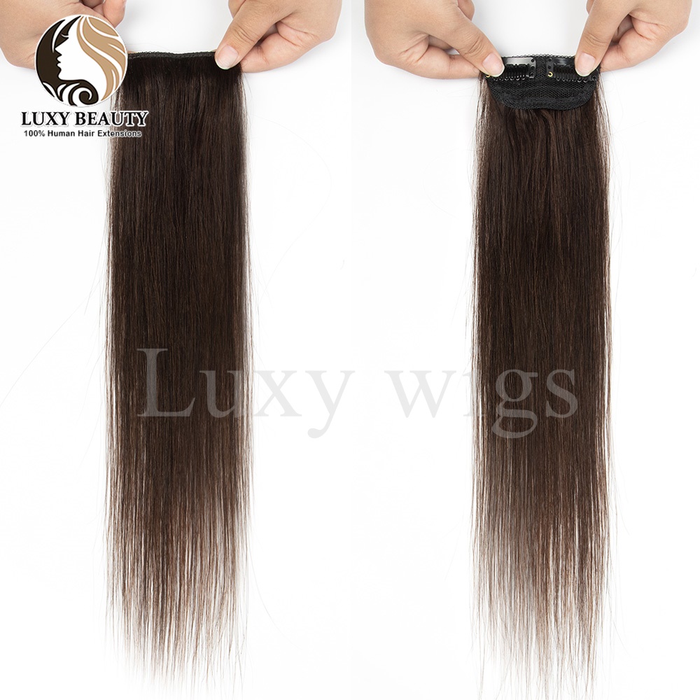 5 pezzi clip corta nelle esten - Seamless Clip In Hair Extensions Human Hair recensione e prezzo