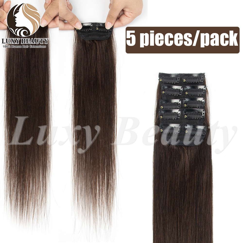 5 pezzi di extension per capel - Seamless Clip In Hair Extensions Human Hair recensione e prezzo