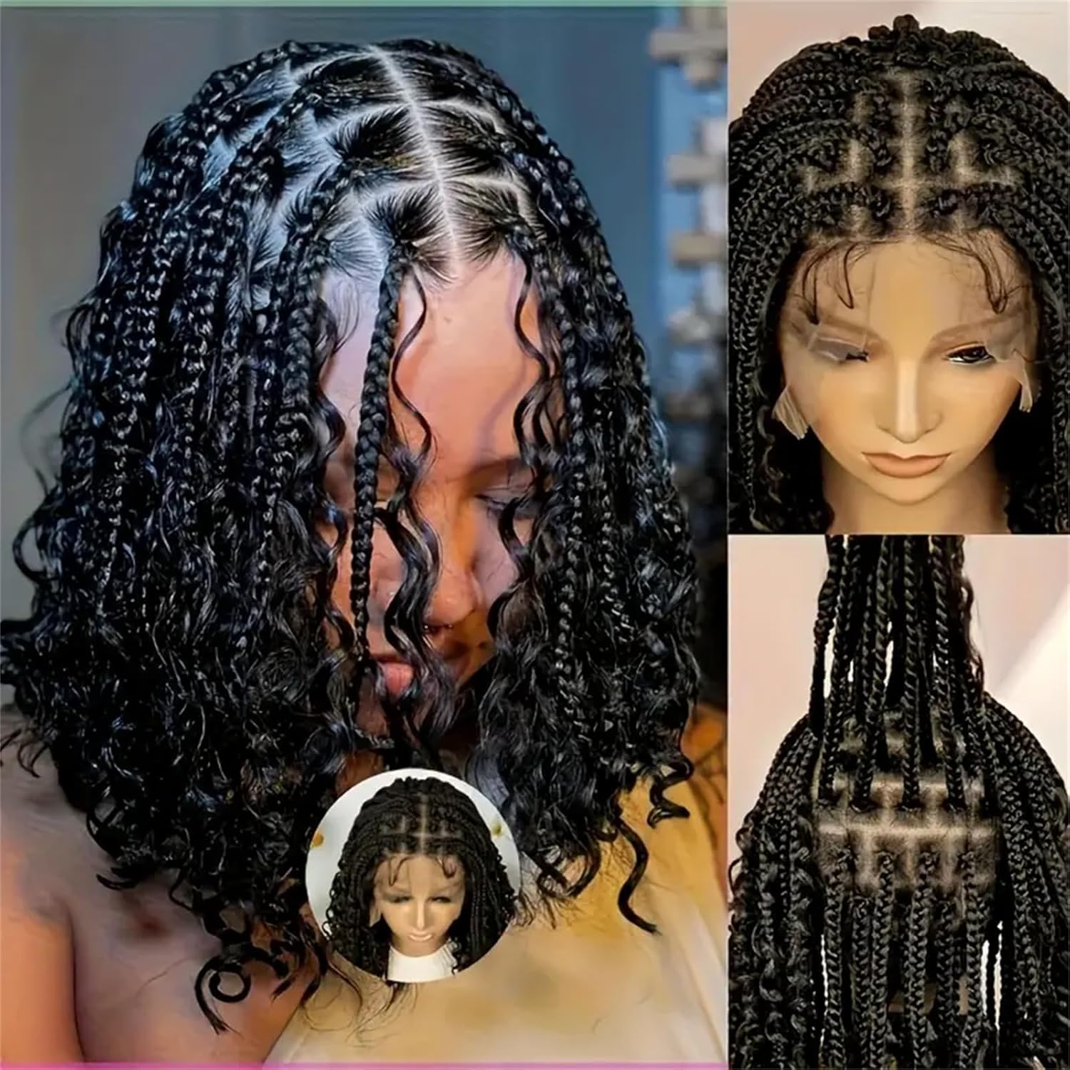 Parrucca Sintetica Intrecciata - Synthetic Braided Wigs For Black Women recensione e prezzo