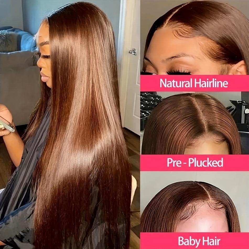 Parrucche diritte per capelli  - Hd Lace Frontal Wig Human Hair Pre Plucked recensione e prezzo
