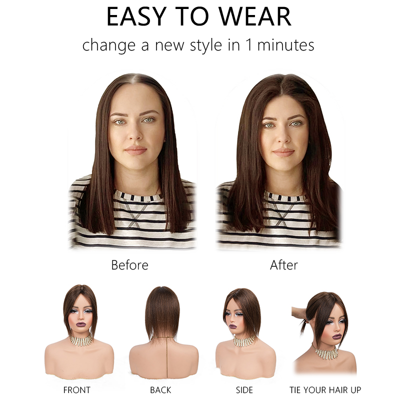 Clip per retina per capelli da - Seamless Clip In Hair Extensions Human Hair recensione e prezzo
